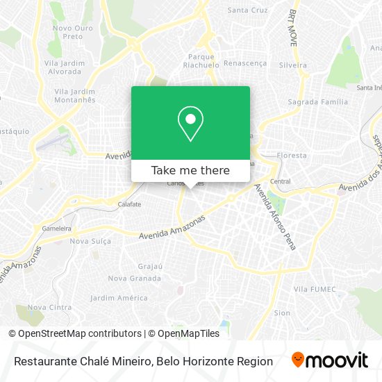Restaurante Chalé Mineiro map