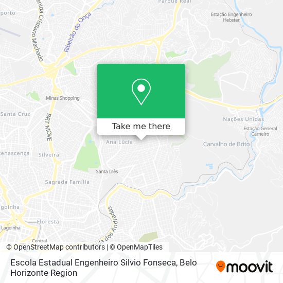 Escola Estadual Engenheiro Silvio Fonseca map