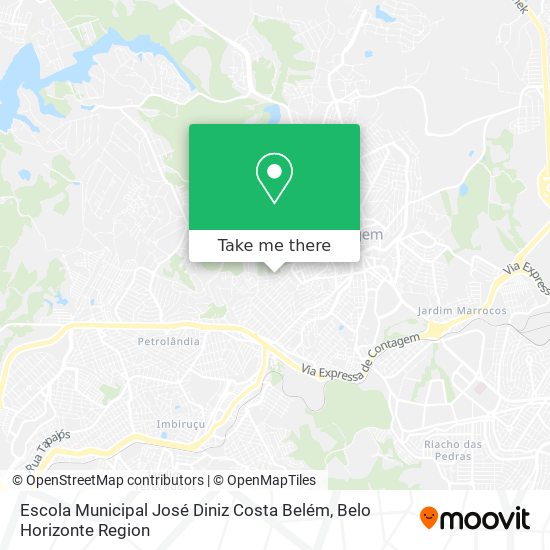 Escola Municipal José Diniz Costa Belém map