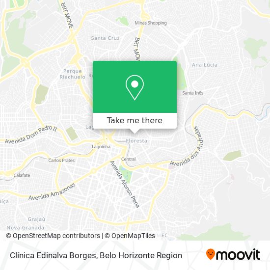Clínica Edinalva Borges map