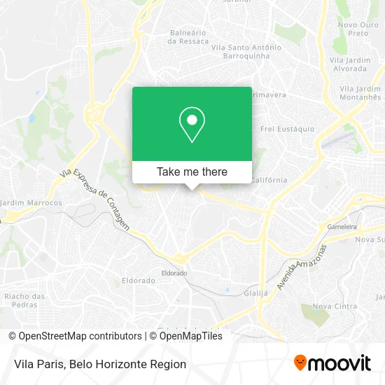 Vila Paris map