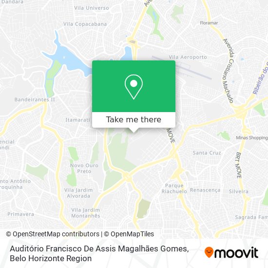 Auditório Francisco De Assis Magalhães Gomes map
