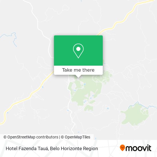 Hotel Fazenda Tauá map