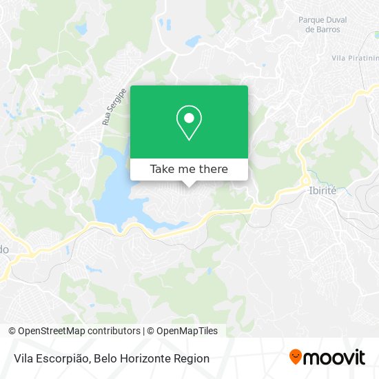Vila Escorpião map