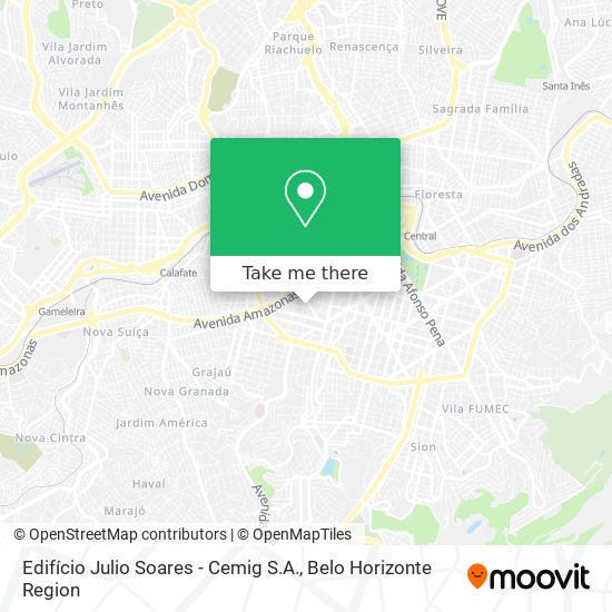 Edifício Julio Soares - Cemig S.A. map