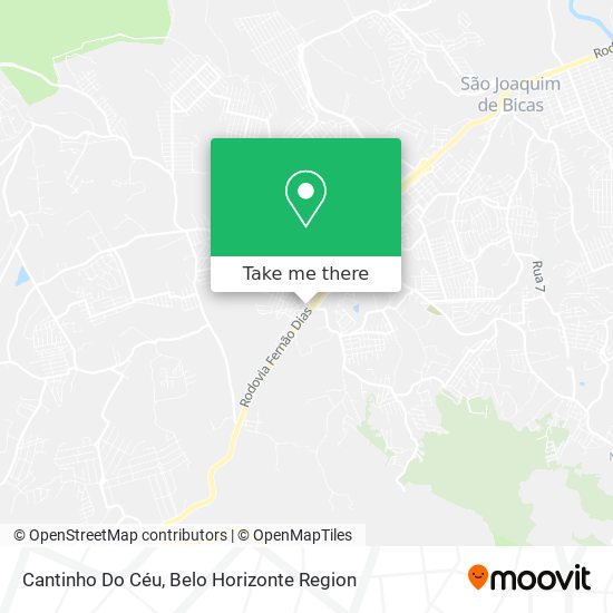 Cantinho Do Céu map