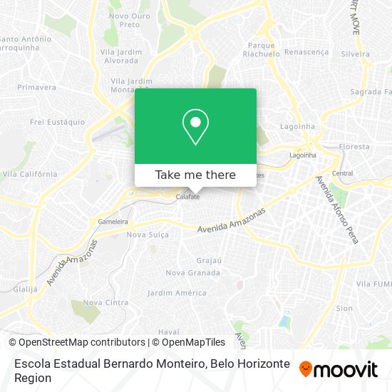 Escola Estadual Bernardo Monteiro map