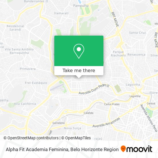 Alpha Fit Academia Feminina map