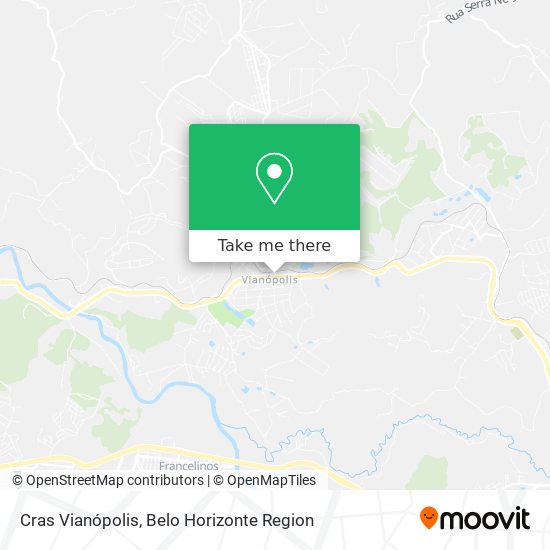 Cras Vianópolis map