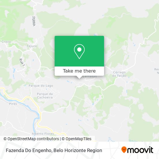 Fazenda Do Engenho map