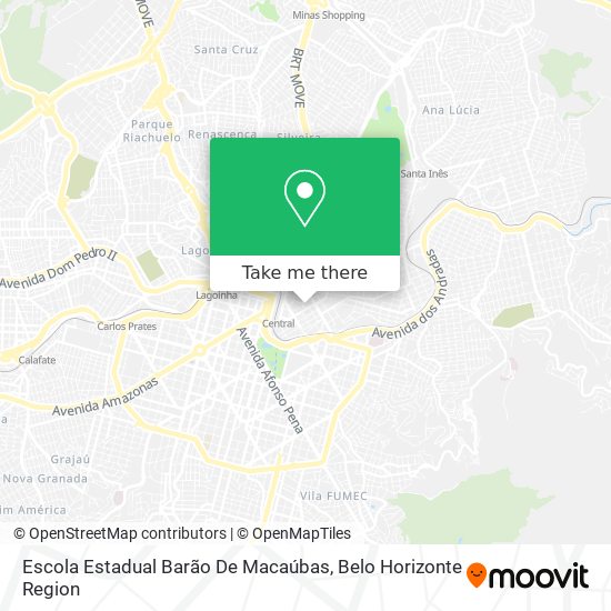 Escola Estadual Barão De Macaúbas map