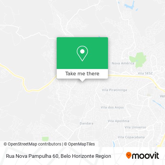 Rua Nova Pampulha 60 map