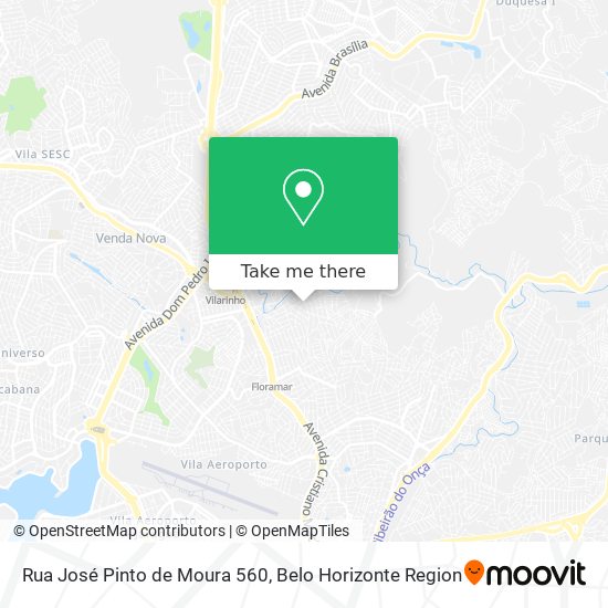 Rua José Pinto de Moura 560 map