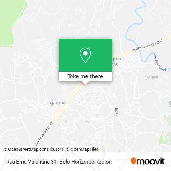 Rua Ema Valentine 31 map