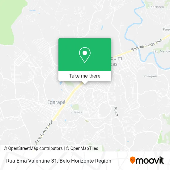 Rua Ema Valentine 31 map
