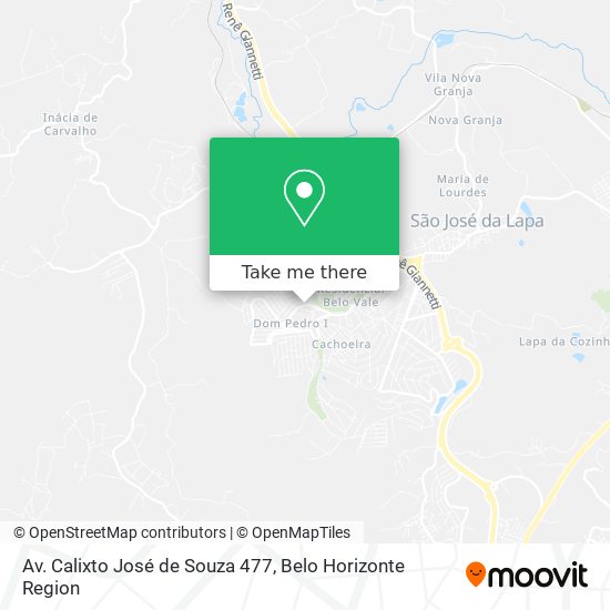 Av. Calixto José de Souza 477 map