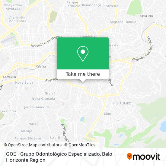 GOE - Grupo Odontológico Especializado map