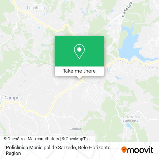 Policlínica Municipal de Sarzedo map
