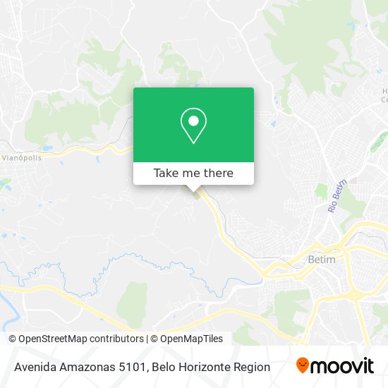 Avenida Amazonas 5101 map