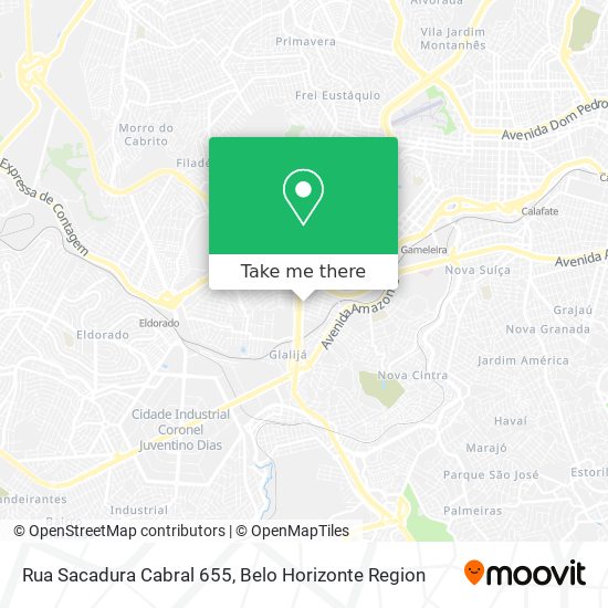 Rua Sacadura Cabral 655 map
