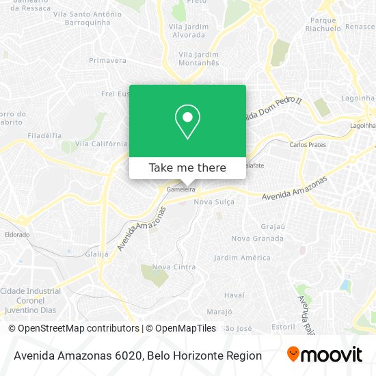Avenida Amazonas 6020 map
