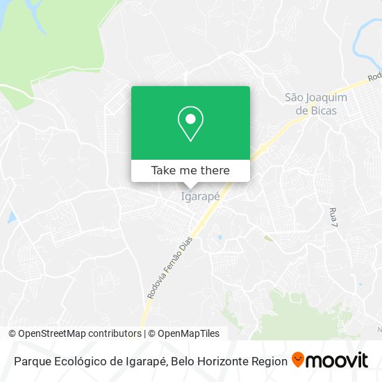 Parque Ecológico de Igarapé map
