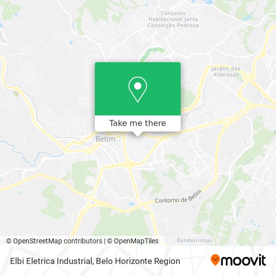 Elbi Eletrica Industrial map