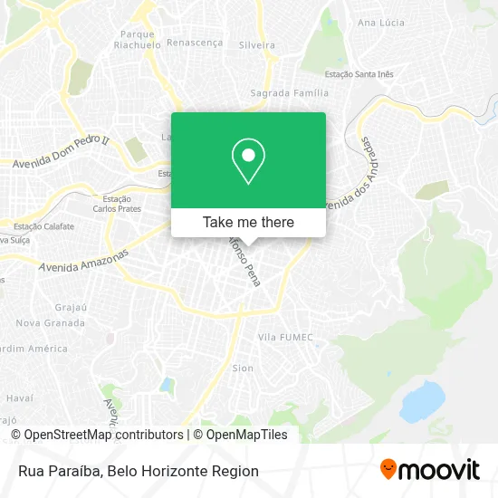 Rua Paraíba map