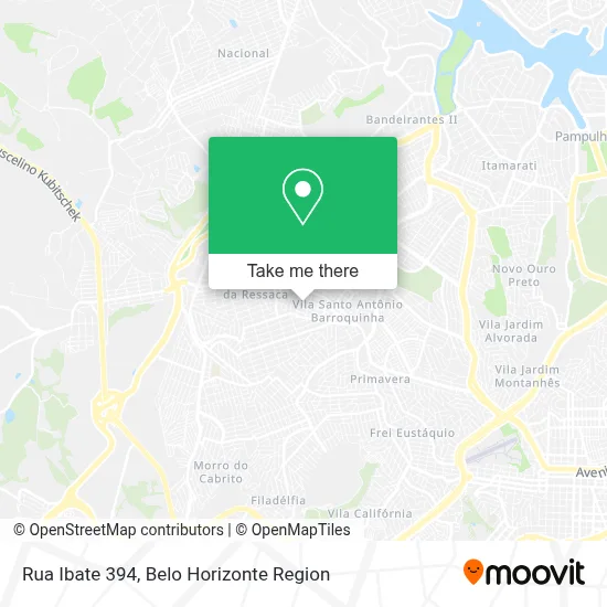 Rua Ibate 394 map