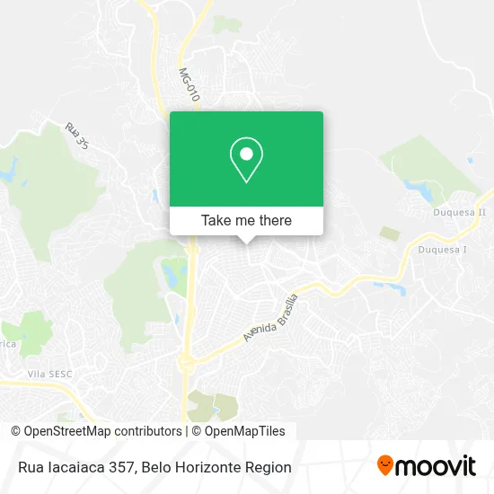 Rua Iacaiaca 357 map
