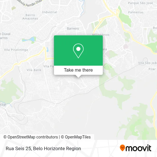 Rua Seis 25 map