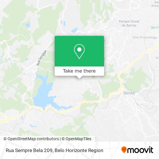 Rua Sempre Bela 209 map