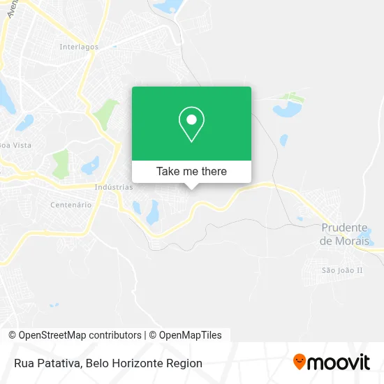 Rua Patativa map