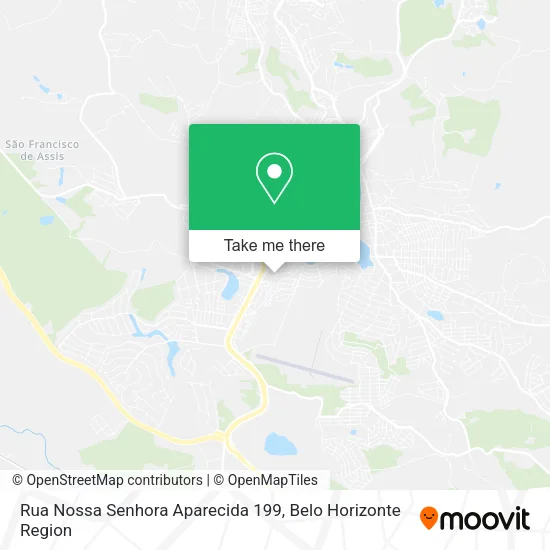 Rua Nossa Senhora Aparecida 199 map