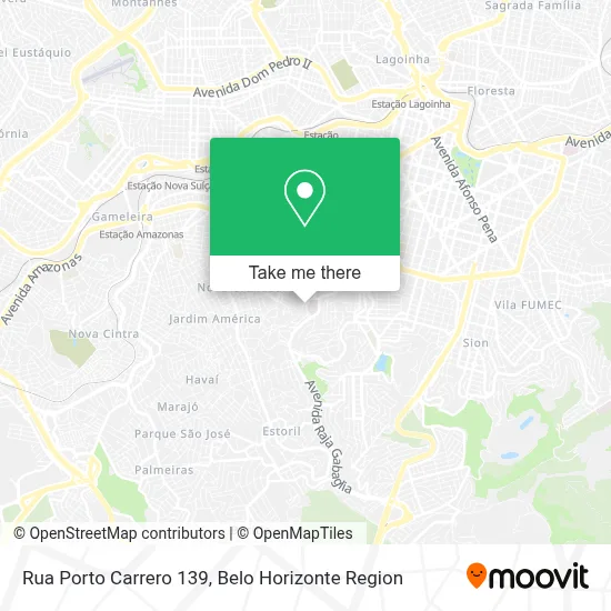 Rua Porto Carrero 139 map