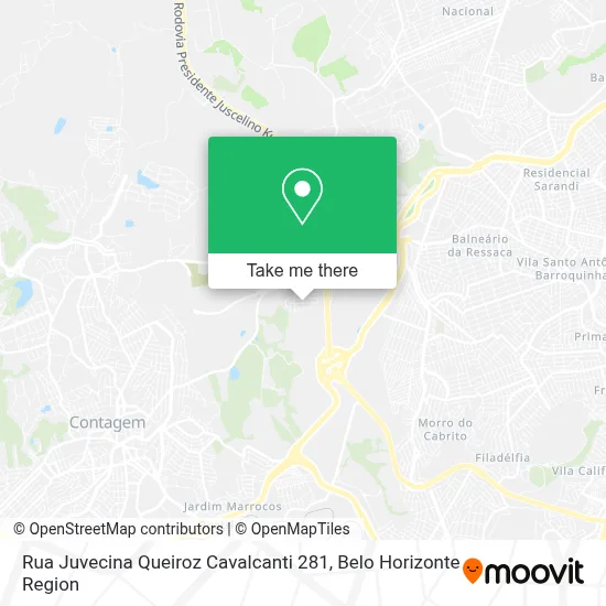 Rua Juvecina Queiroz Cavalcanti 281 map