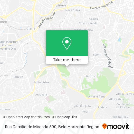Rua Darcílio de Miranda 590 map