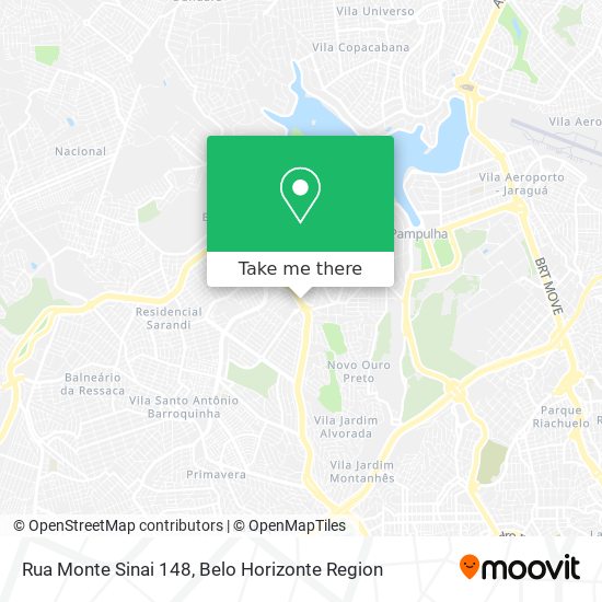 Rua Monte Sinai 148 map