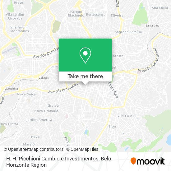 H. H. Picchioni Câmbio e Investimentos map