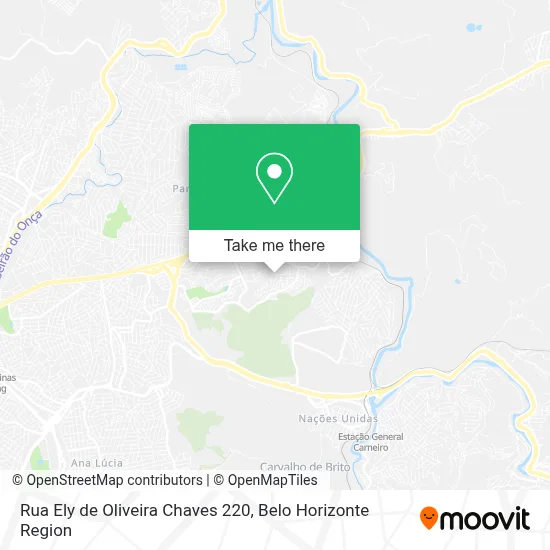 Rua Ely de Oliveira Chaves 220 map