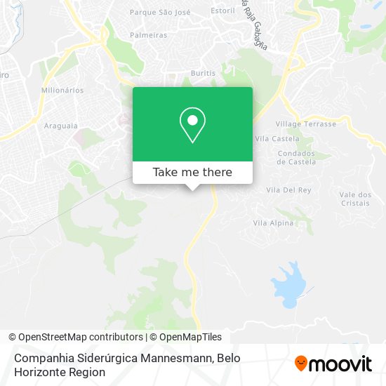 Companhia Siderúrgica Mannesmann map