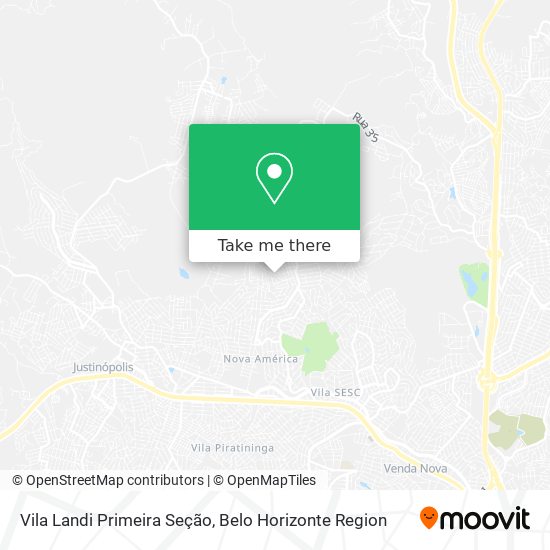 Vila Landi Primeira Seção map