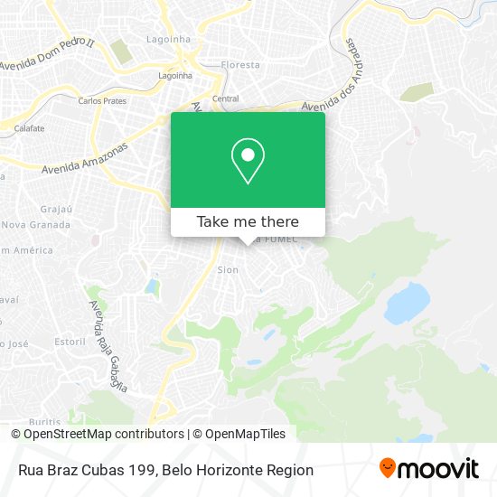 Rua Braz Cubas 199 map
