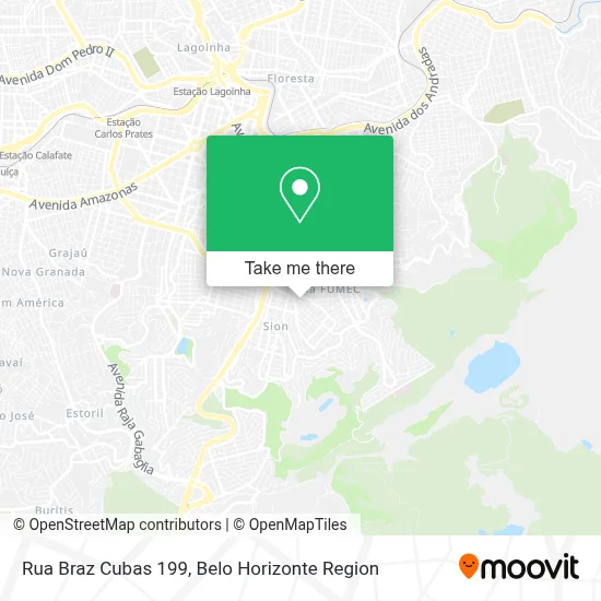 Rua Braz Cubas 199 map