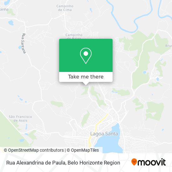 Rua Alexandrina de Paula map