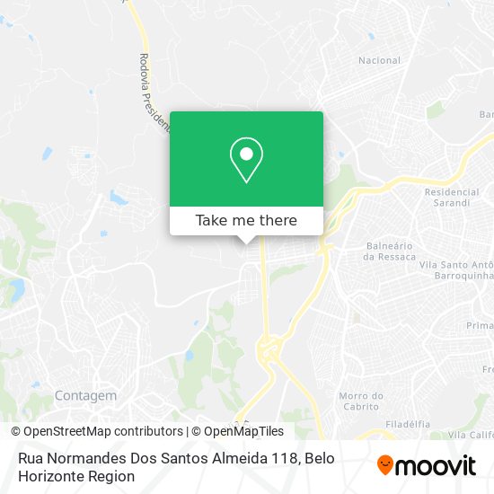 Rua Normandes Dos Santos Almeida 118 map