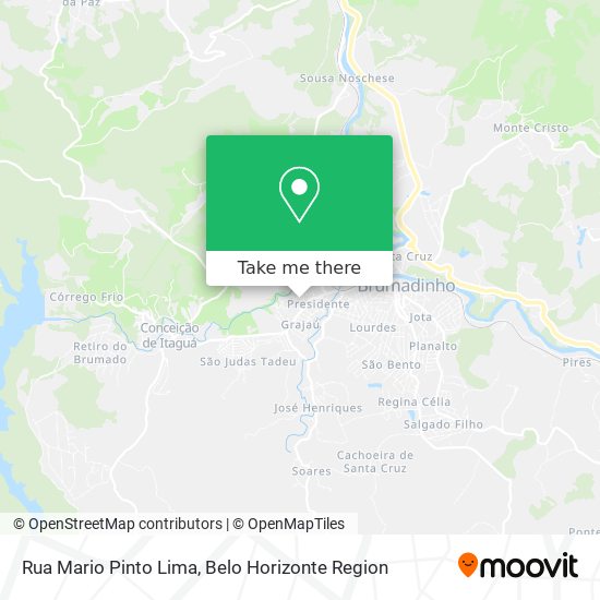 Rua Mario Pinto Lima map