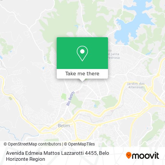 Avenida Edmeia Mattos Lazzarotti 4455 map