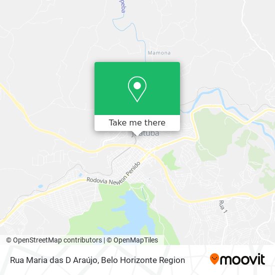 Rua Maria das D Araújo map
