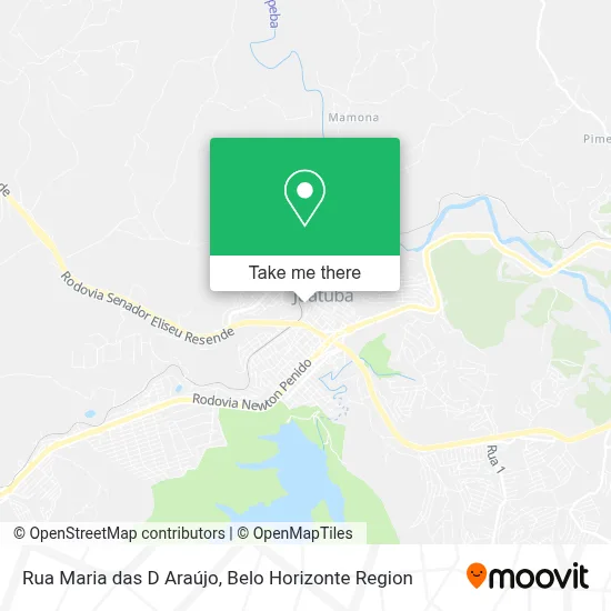 Rua Maria das D Araújo map